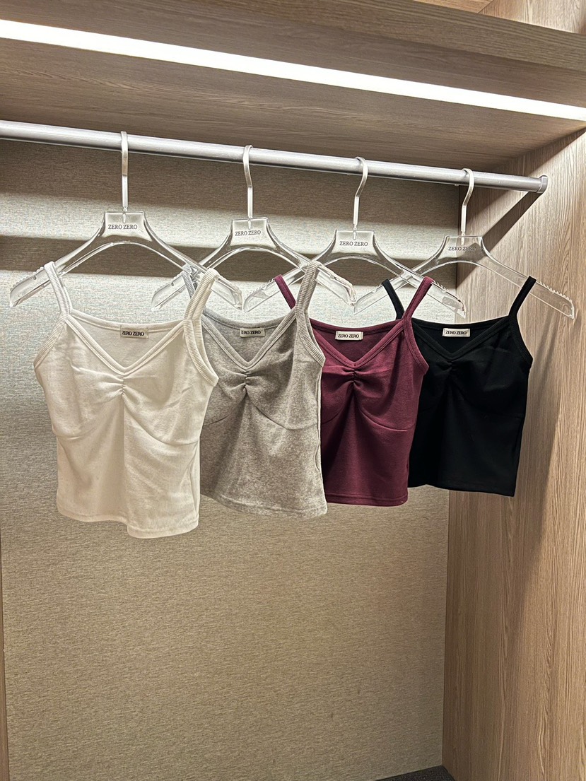 ZEROZERO東大門直郵女士新款時尚休閑人氣真品熱賣吊帶背心ZEROZERO吊帶/背心圖色4左四色
