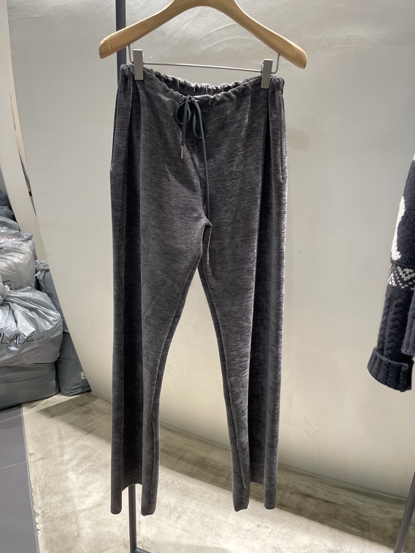 OHAO東大門代購女裝新品休閑時尚推薦真品熱賣休閑褲天鵝絨OHAO/HA MONG休閑褲圖色1
