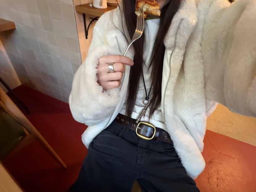 MINIMUZE韓國代購女士新款休閑真品時尚熱賣人氣短款大衣MINIMUZE短款大衣