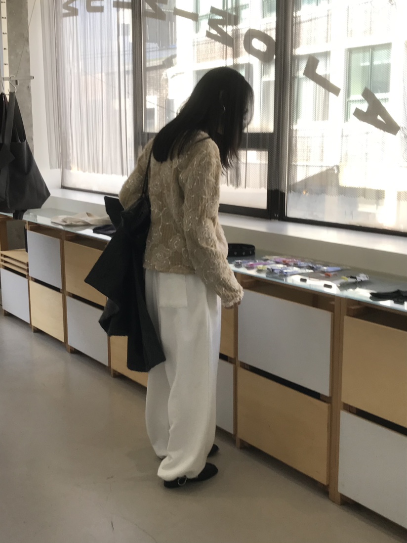 LOFN東大門直郵女裝新品真品推薦休閑熱賣人氣休閑褲含腰繩LOFN休閑褲