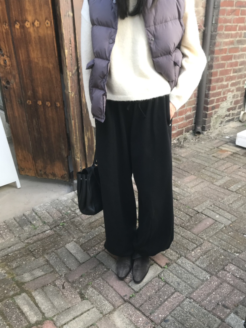 LOFN東大門直郵女裝新品真品推薦休閑熱賣人氣休閑褲含腰繩LOFN休閑褲