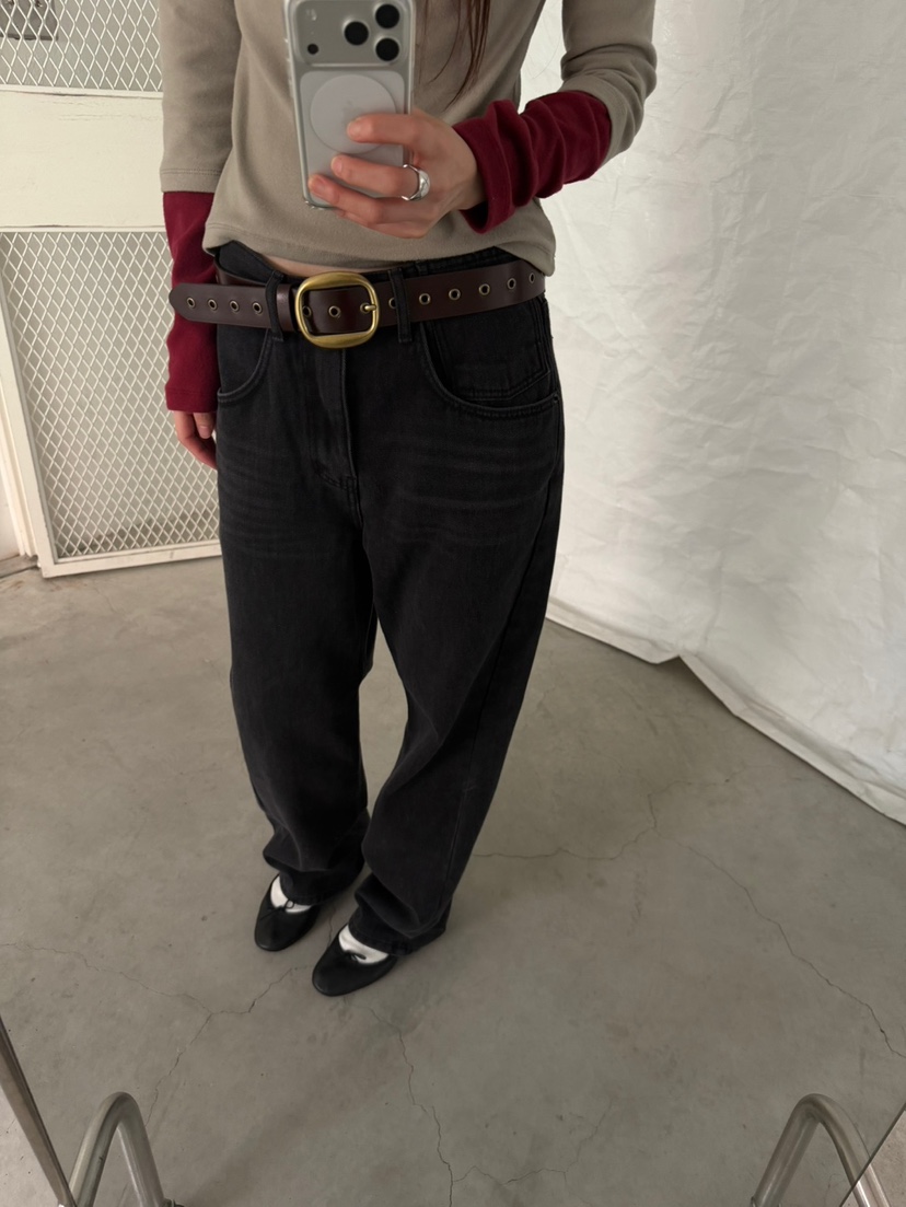 MINIMUZE韓國直郵女士新款推薦休閑人氣時尚真品休閑褲黑色MINIMUZE休閑褲