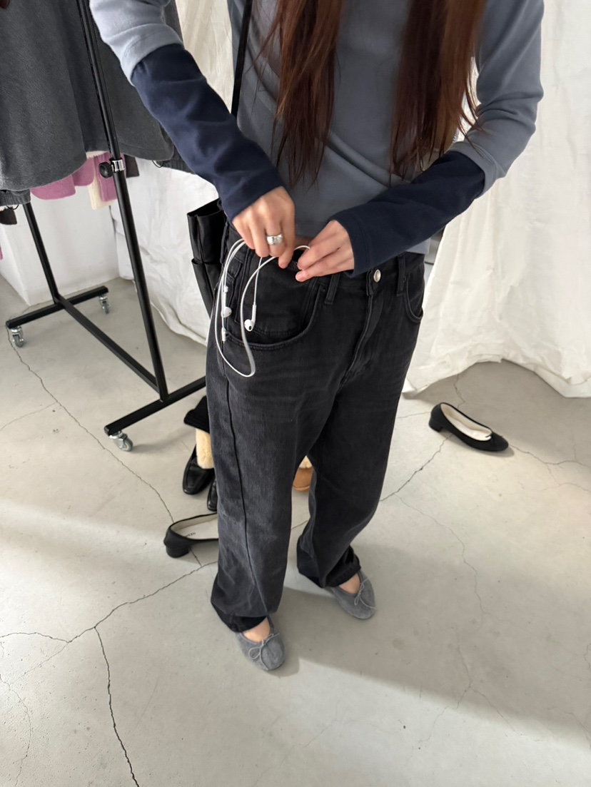 MINIMUZE韓國直郵女士新款推薦休閑人氣時尚真品休閑褲黑色MINIMUZE休閑褲