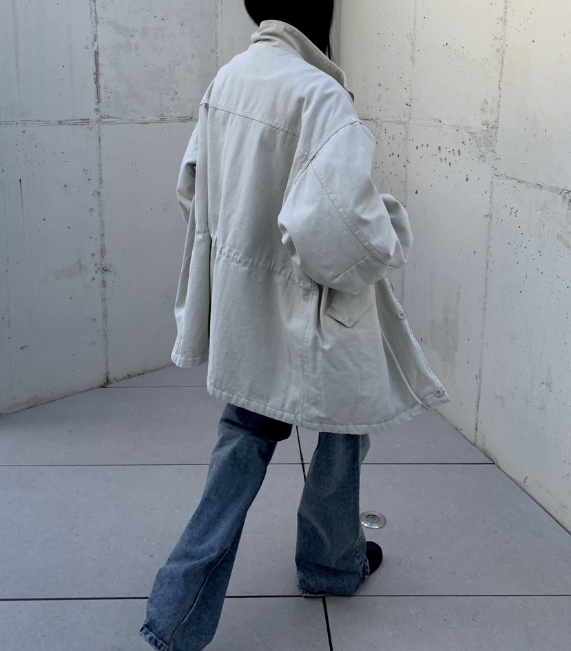 MUYBIEN東大門代購女裝新品推薦時尚休閑真品夾克水洗加絨MUYBIEN夾克