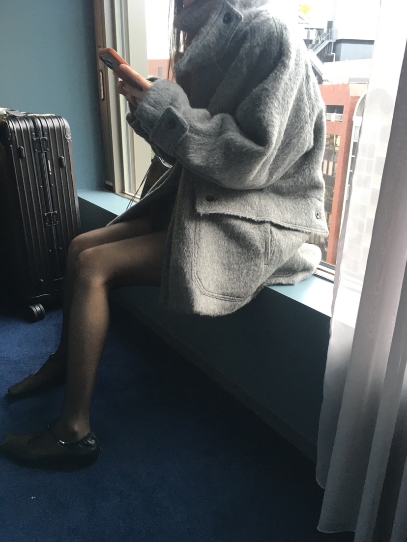 MINIMUZE東大門代購女士新品推薦人氣熱賣中長款大衣羊駝MINIMUZE中長款大衣
