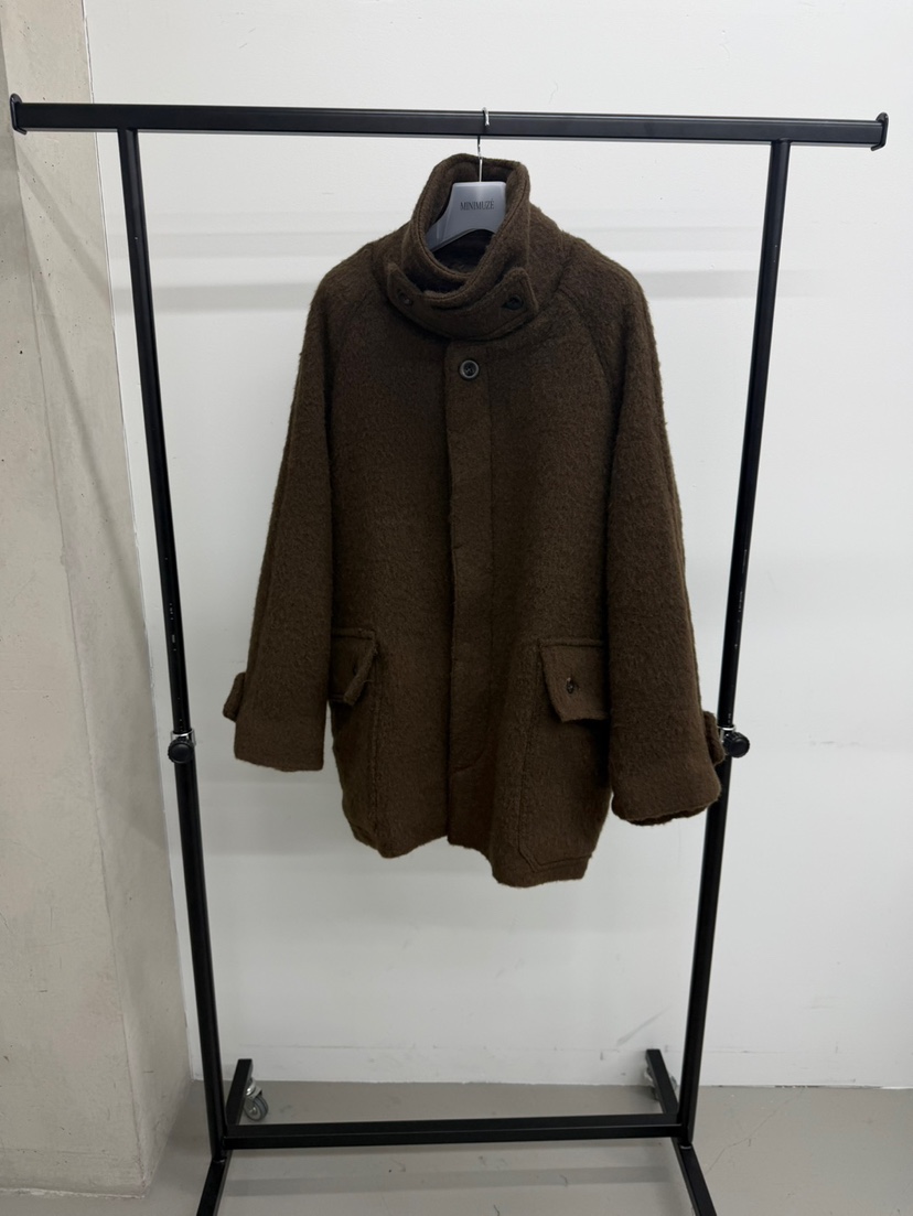 MINIMUZE東大門代購女士新品推薦人氣熱賣中長款大衣羊駝MINIMUZE中長款大衣圖色2