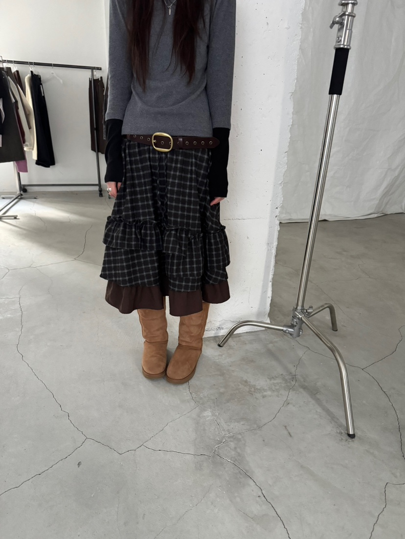 MINIMUZE東大門代購女裝新品時尚推薦人氣半身裙中短裙北歐MINIMUZE半身裙/中短裙