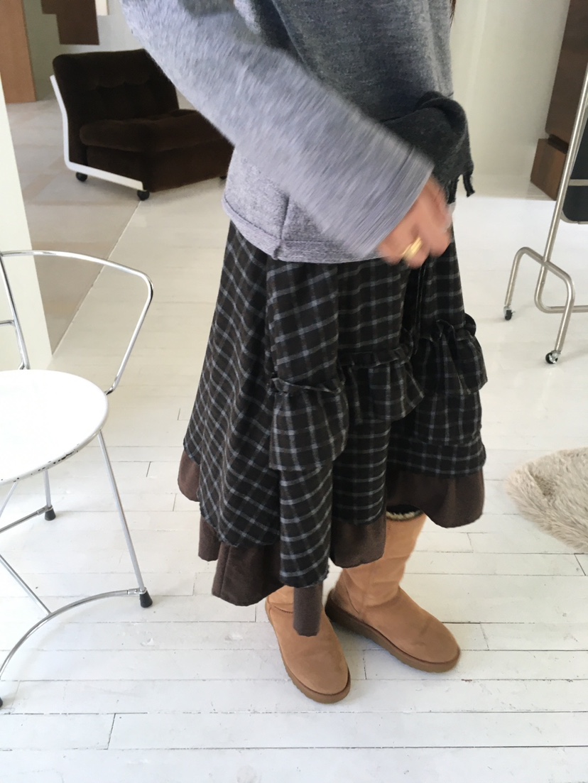 MINIMUZE東大門代購女裝新品時尚推薦人氣半身裙中短裙北歐MINIMUZE半身裙/中短裙