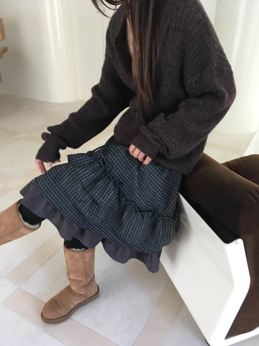 MINIMUZE東大門代購女裝新品時尚推薦人氣半身裙中短裙北歐MINIMUZE半身裙/中短裙