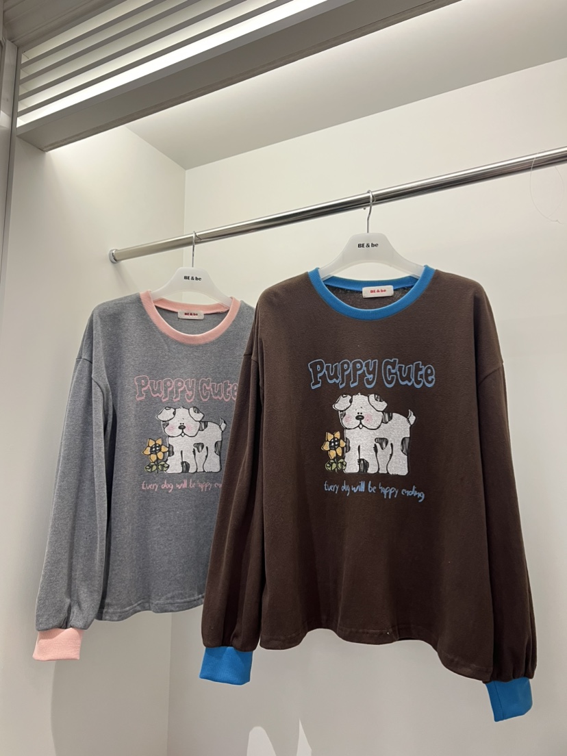 BE&amp;BE東大門直郵女裝新品真品熱賣休閑時尚人氣長袖T恤BE&be長袖T恤