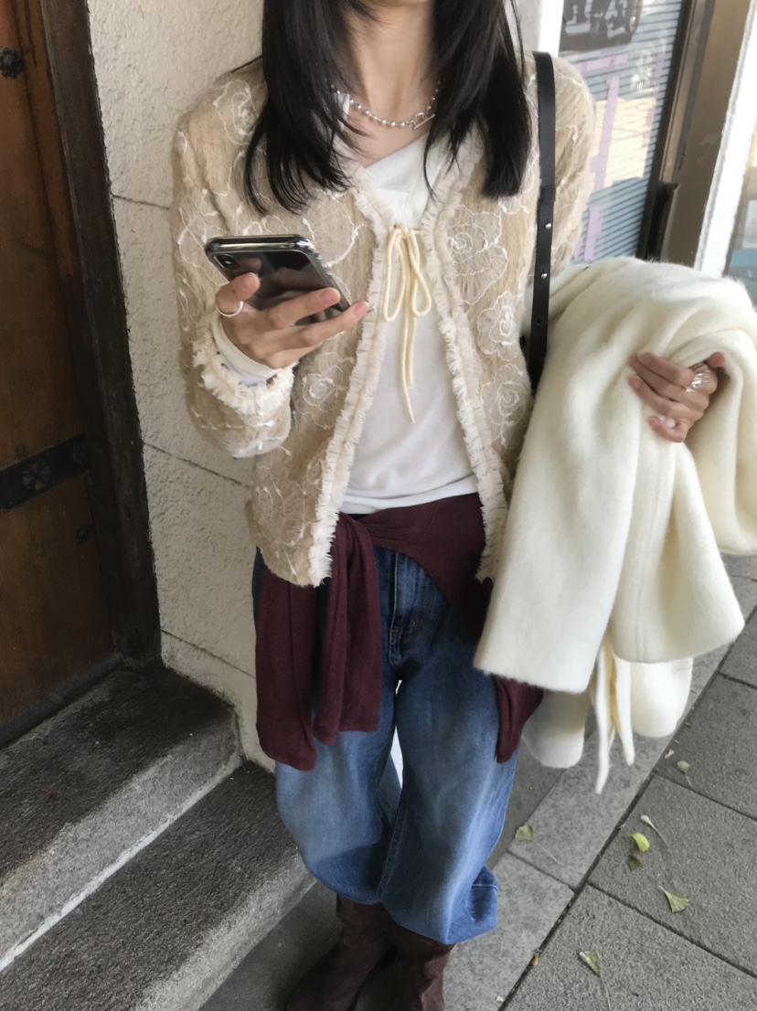 LOFN韓國直郵女士新品真品休閑推薦熱賣時尚人氣開衫LOFN開衫