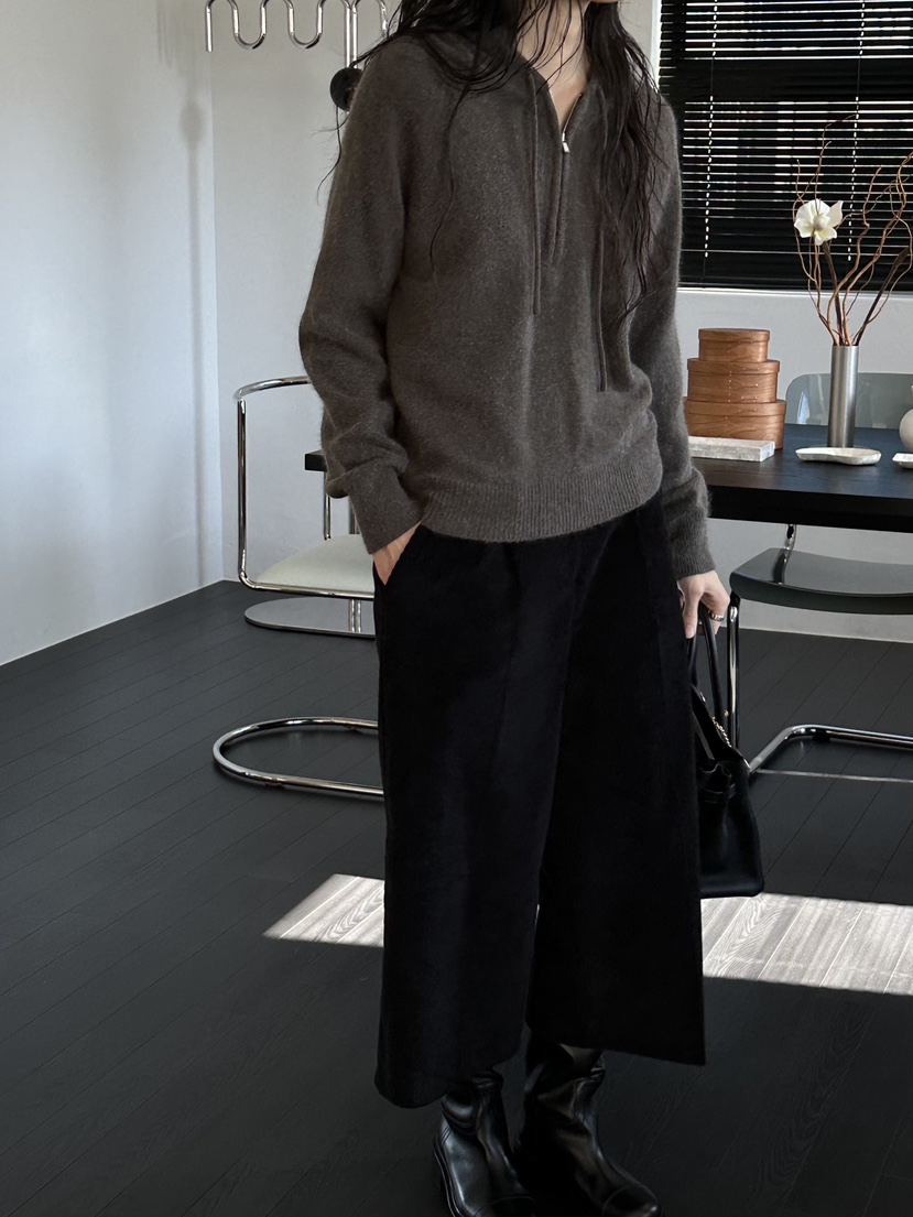 LE VASE韓國直郵女裝新款時尚真品人氣推薦熱賣短褲燈芯絨LE VASE短褲圖色2