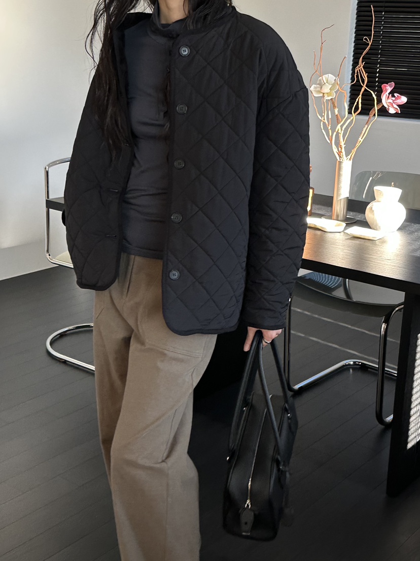 LE VASE東大門直郵女士新品休閑推薦真品人氣夾克柔軟絎縫LE VASE夾克