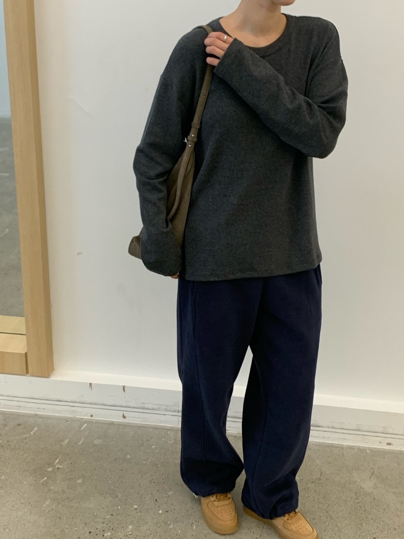 COBALT BLUE韓國直郵女士新品時尚休閑推薦熱賣人氣長袖T恤COBALT BLUE長袖T恤