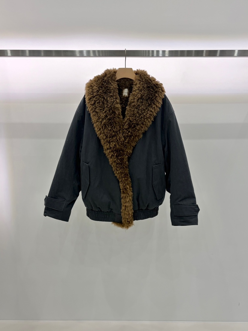 J SHOP東大門實拍女裝新品時尚真品熱賣休閑人氣短款棉服棉J_SHOP短款棉服圖色2藏藍色