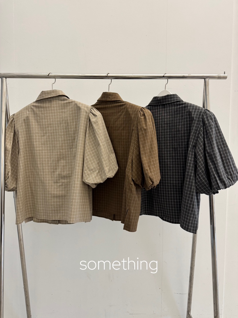 SOMETHING-L/FANCY東大門代購女裝新品熱賣休閑襯衫蕾絲衫SOMETHING-L/FANCY襯衫/蕾絲衫