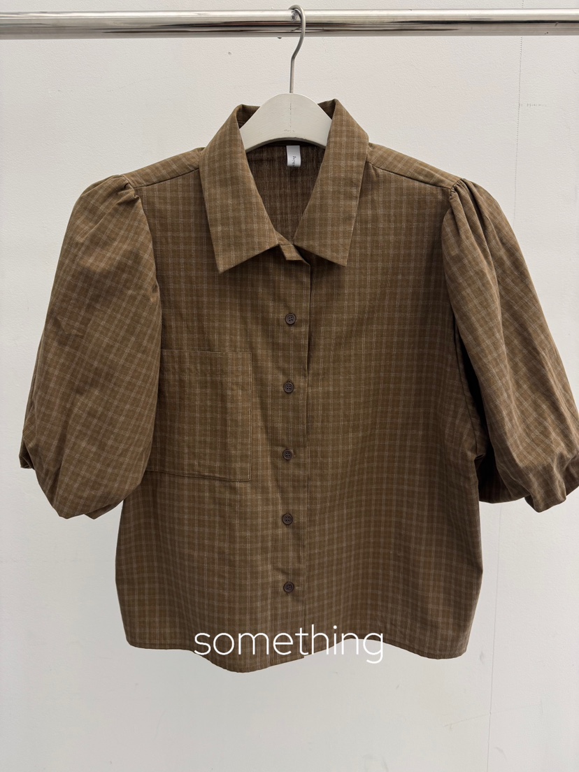 SOMETHING-L/FANCY東大門代購女裝新品熱賣休閑襯衫蕾絲衫SOMETHING-L/FANCY襯衫/蕾絲衫圖色2