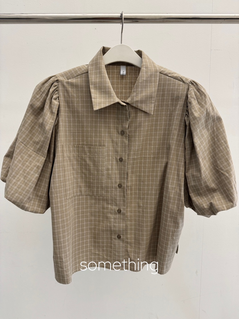 SOMETHING-L/FANCY東大門代購女裝新品熱賣休閑襯衫蕾絲衫SOMETHING-L/FANCY襯衫/蕾絲衫圖色3
