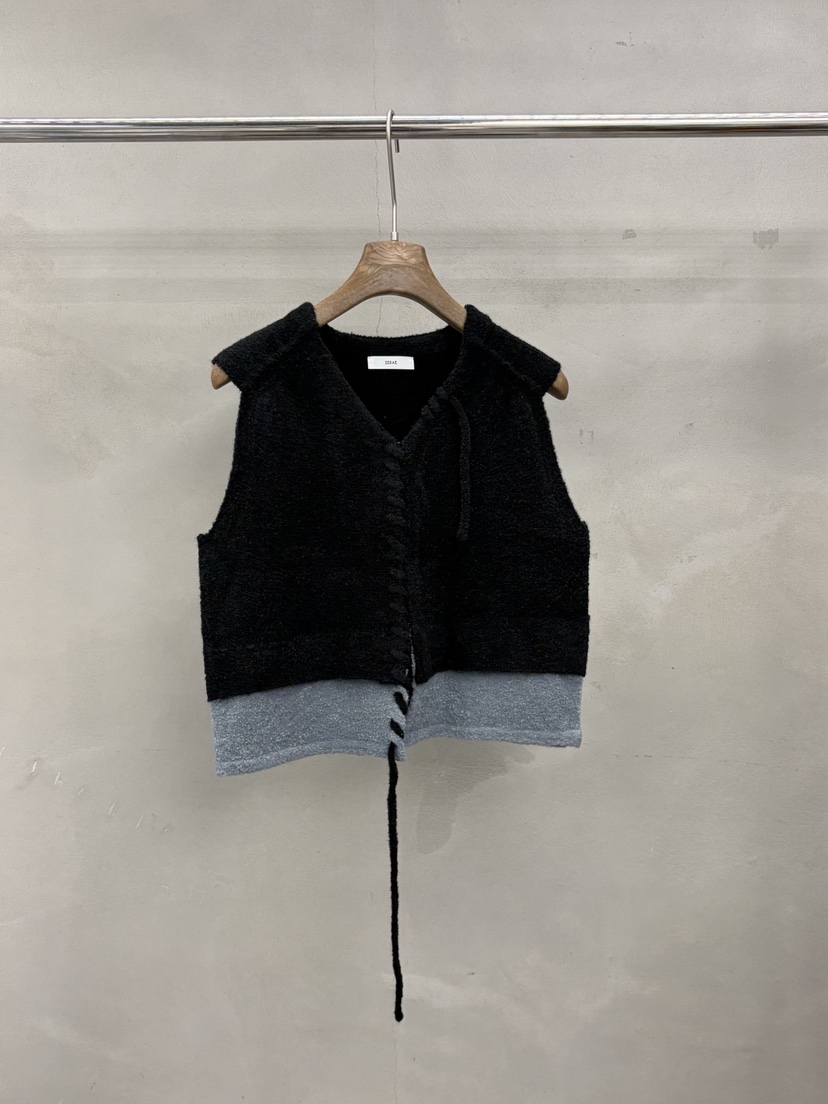 EERAE韓國直郵女裝新款推薦熱賣真品人氣休閑時尚馬甲EERAE馬甲圖色2藏藍色
