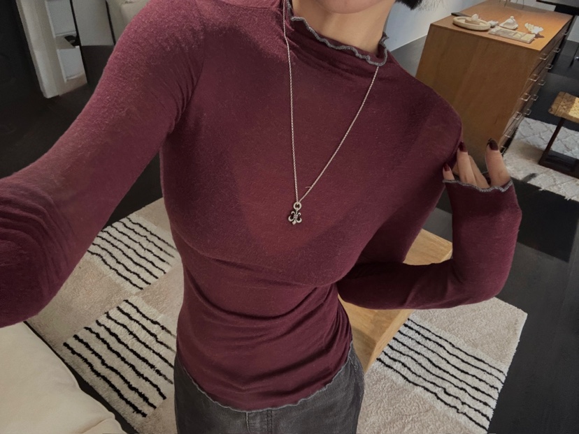 BRELLIN韓國代購女裝新款人氣熱賣推薦時尚真品休閑長袖T恤BRELLIN長袖T恤