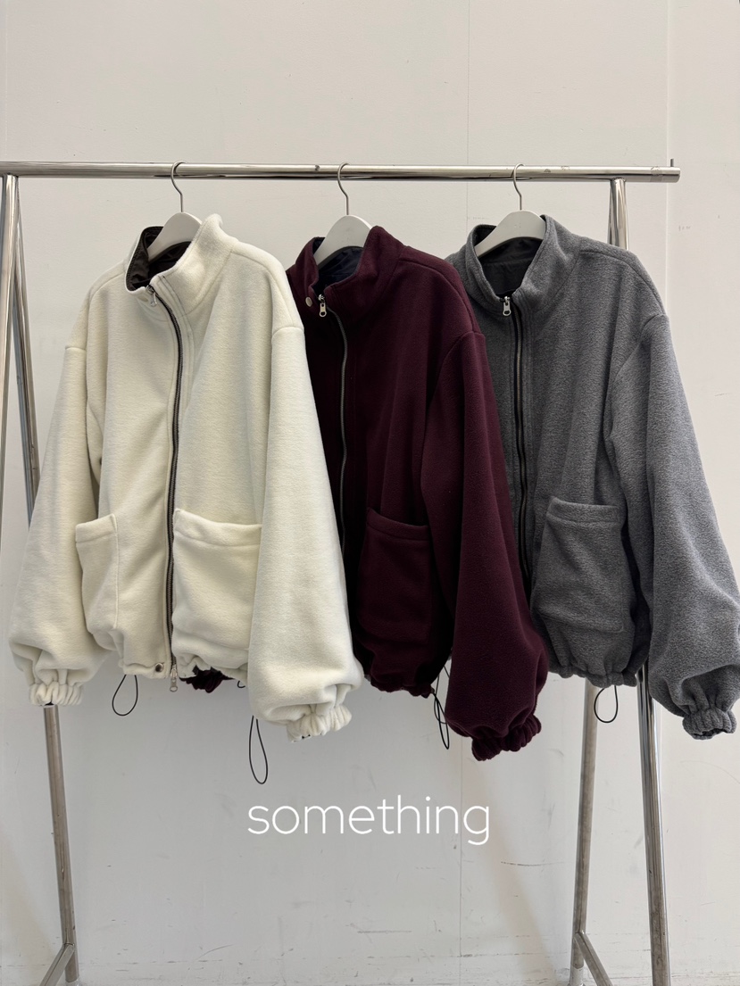 SOMETHING-L/FANCY韓國直郵女士新款時尚夾克兩面穿雙面SOMETHING-L/FANCY夾克