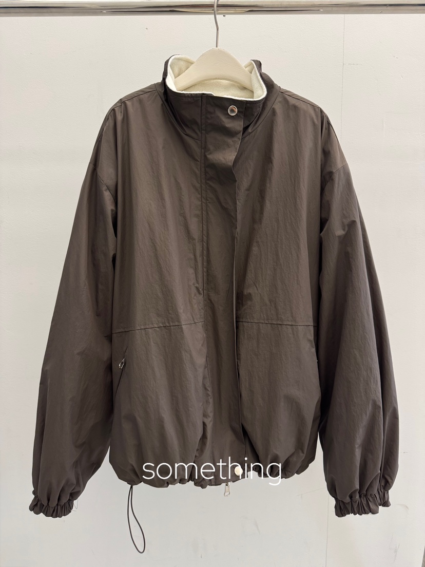 SOMETHING-L/FANCY韓國直郵女士新款時尚夾克兩面穿雙面SOMETHING-L/FANCY夾克圖色1