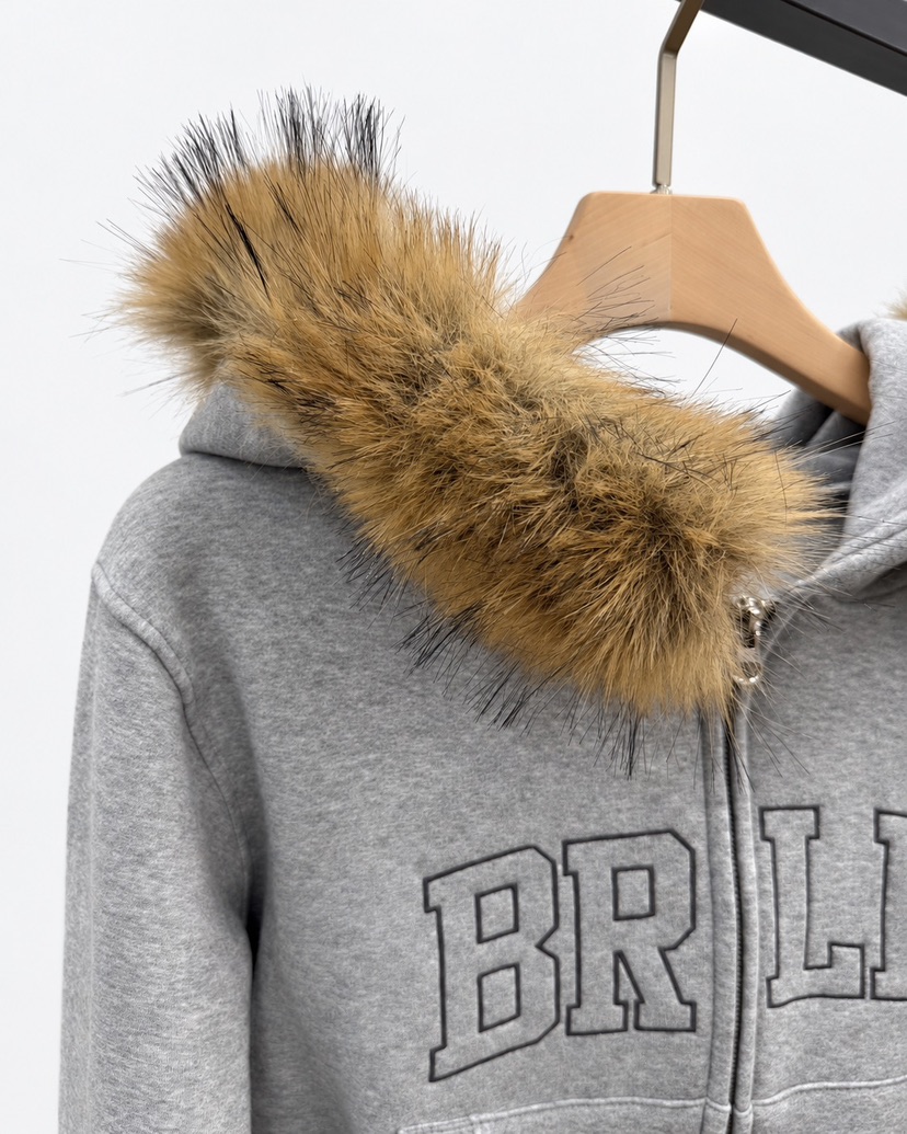 BRELLIN韓國代購女士新品人氣推薦休閑熱賣真品衛衣浣熊兜帽BRELLIN衛衣