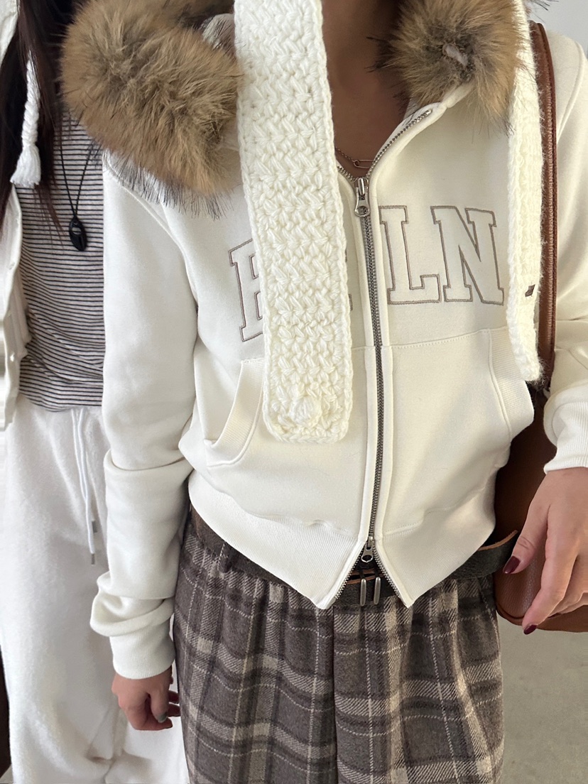 BRELLIN韓國代購女士新品人氣推薦休閑熱賣真品衛衣浣熊兜帽BRELLIN衛衣