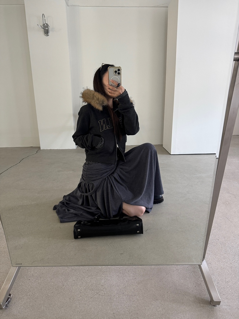 BRELLIN韓國代購女士新品人氣推薦休閑熱賣真品衛衣浣熊兜帽BRELLIN衛衣
