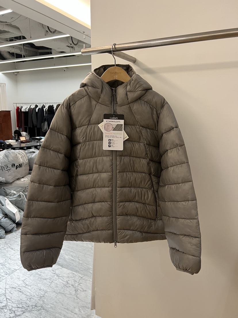 DE VENTI東大門直郵女士新款真品熱賣人氣休閑短款棉服棉De VENTI短款棉服圖色1