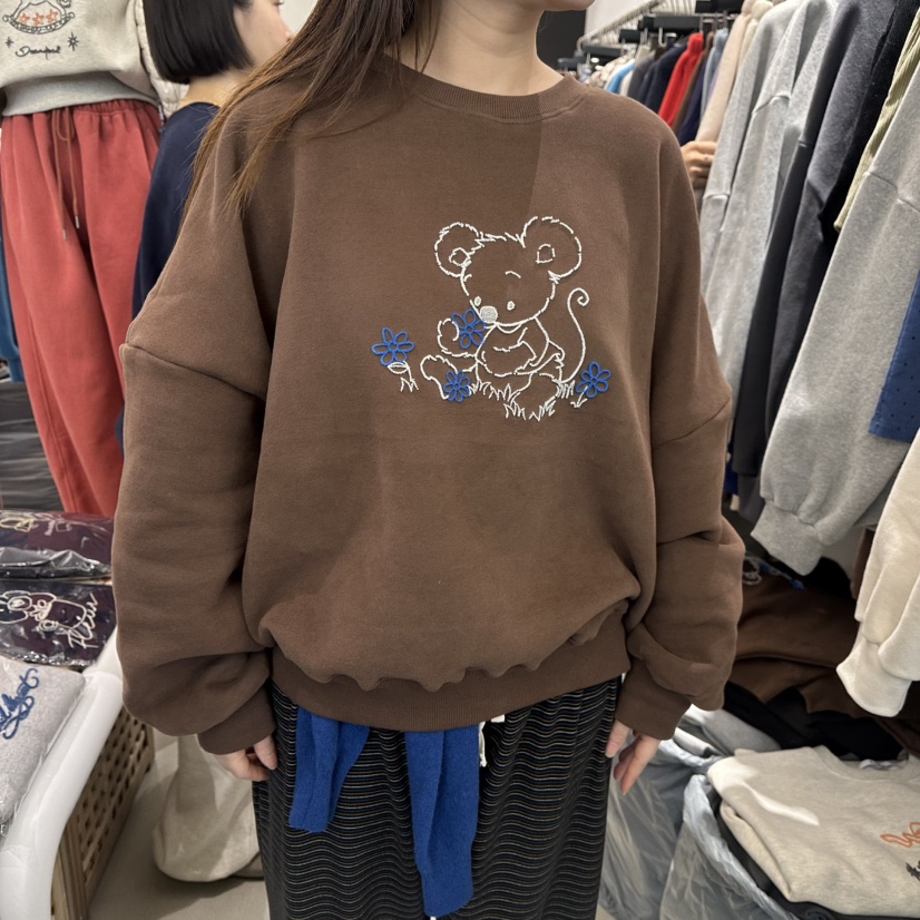 A.CES東大門直郵女士新款人氣休閑熱賣真品推薦衛衣加絨A.CES衛衣圖色1