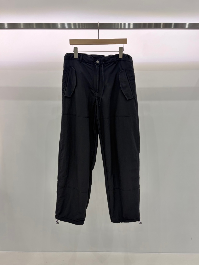 J SHOP東大門代購女士新品人氣休閑真品休閑褲加絨帆布抓絨J_SHOP休閑褲圖色2黑色