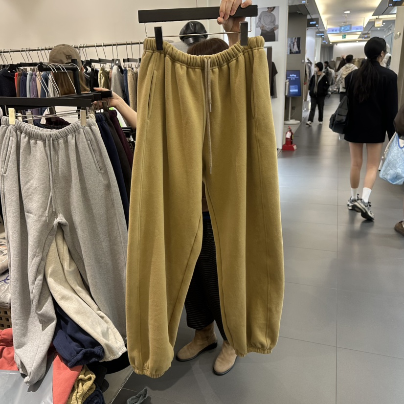 A.CES韓國代購女士新品人氣熱賣真品時尚休閑褲加絨運動A.CES休閑褲圖色6