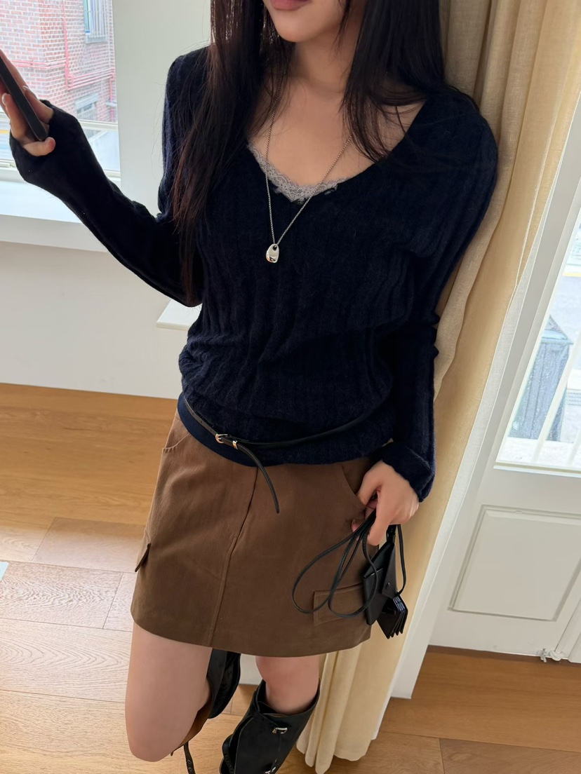 SPECIAL韓國直郵女裝新品真品推薦人氣時尚熱賣休閑針織衫SPECIAL針織衫