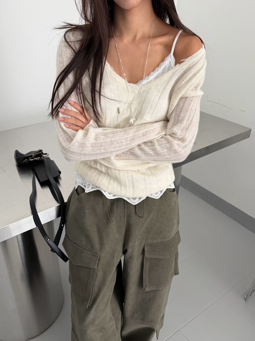 SPECIAL韓國直郵女裝新品真品推薦人氣時尚熱賣休閑針織衫SPECIAL針織衫