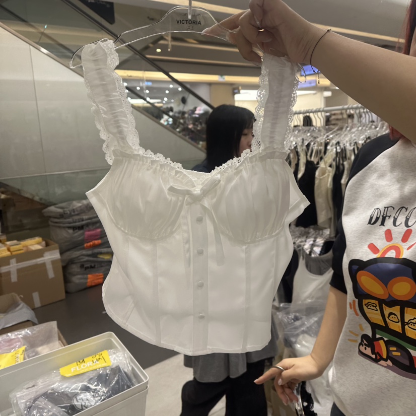 FLORAL-P韓國代購女士新款推薦熱賣休閑真品人氣吊帶背心floral吊帶/背心圖色1
