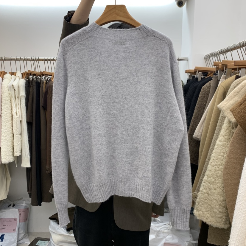 DRESS ROOM東大門代購女裝新款真品人氣休閑針織衫羊毛針織DRESS ROOM針織衫
