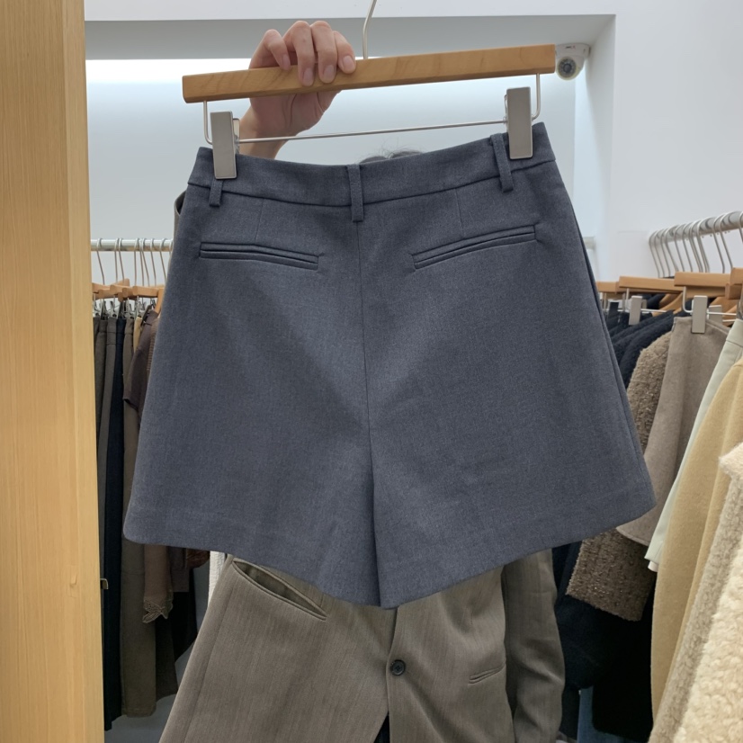 DRESS ROOM東大門直郵女士新品推薦熱賣休閑人氣短褲褶裥DRESS ROOM短褲
