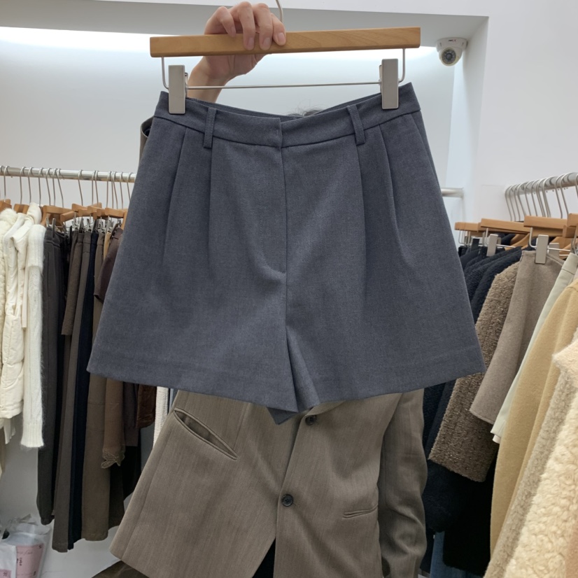 DRESS ROOM東大門直郵女士新品推薦熱賣休閑人氣短褲褶裥DRESS ROOM短褲圖色1