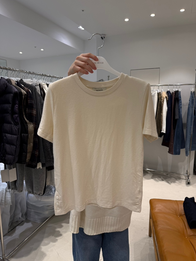 THE BRUNCH東大門代購女士新品推薦人氣真品休閑時尚T恤THE BRUNCHT恤圖色1