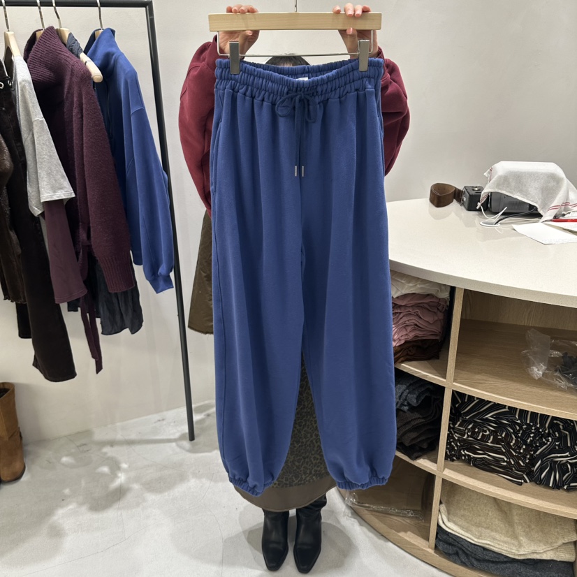 AURA東大門代購女裝新品真品休閑推薦時尚熱賣休閑褲加絨Au ra休閑褲圖色1
