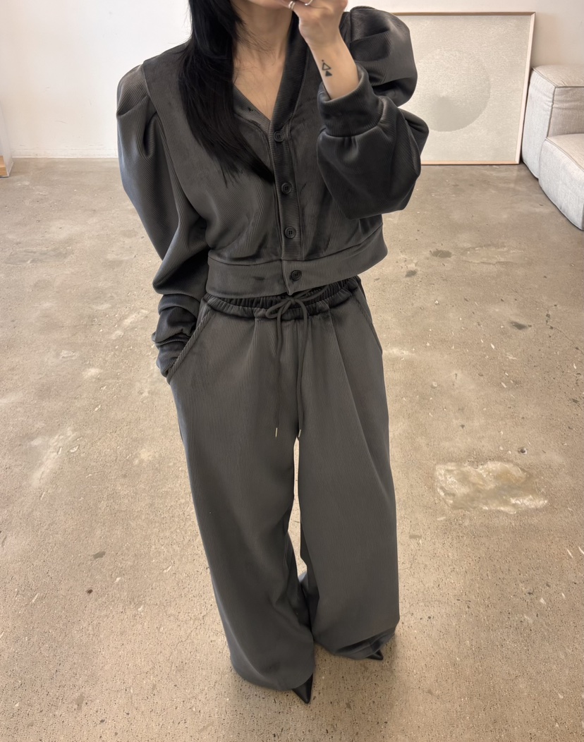 AMUSE SEOUL東大門實拍女裝新款熱賣人氣休閑真品套裝加絨AMUSE SEOUL套裝