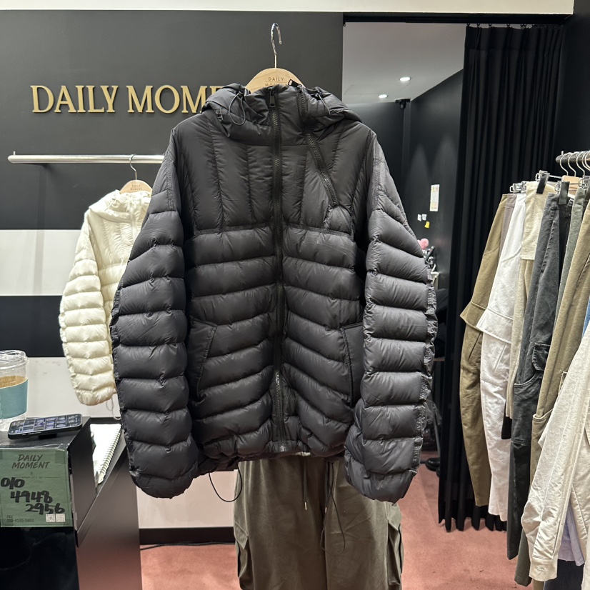 DAILY MOMENT東大門實拍女士新品休閑短款羽絨服羽絨服連帽鴨絨DAILY MOMENT短款羽絨服圖色4