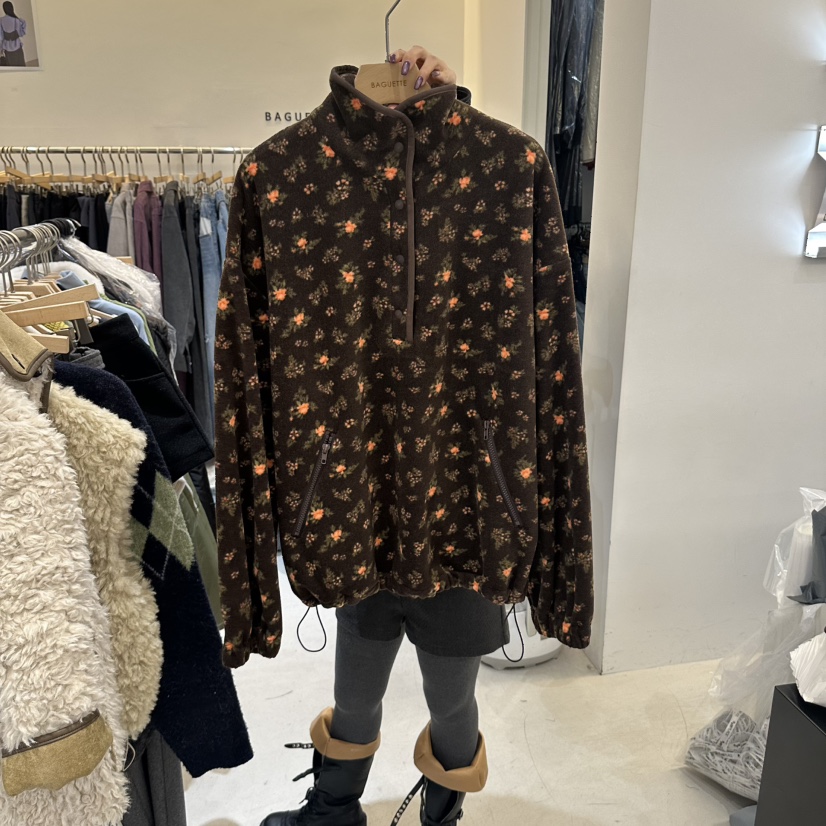 BAGUETTE-P東大門代購女裝新品休閑人氣真品推薦熱賣衛衣BAGUETTE-P衛衣圖色2棕色