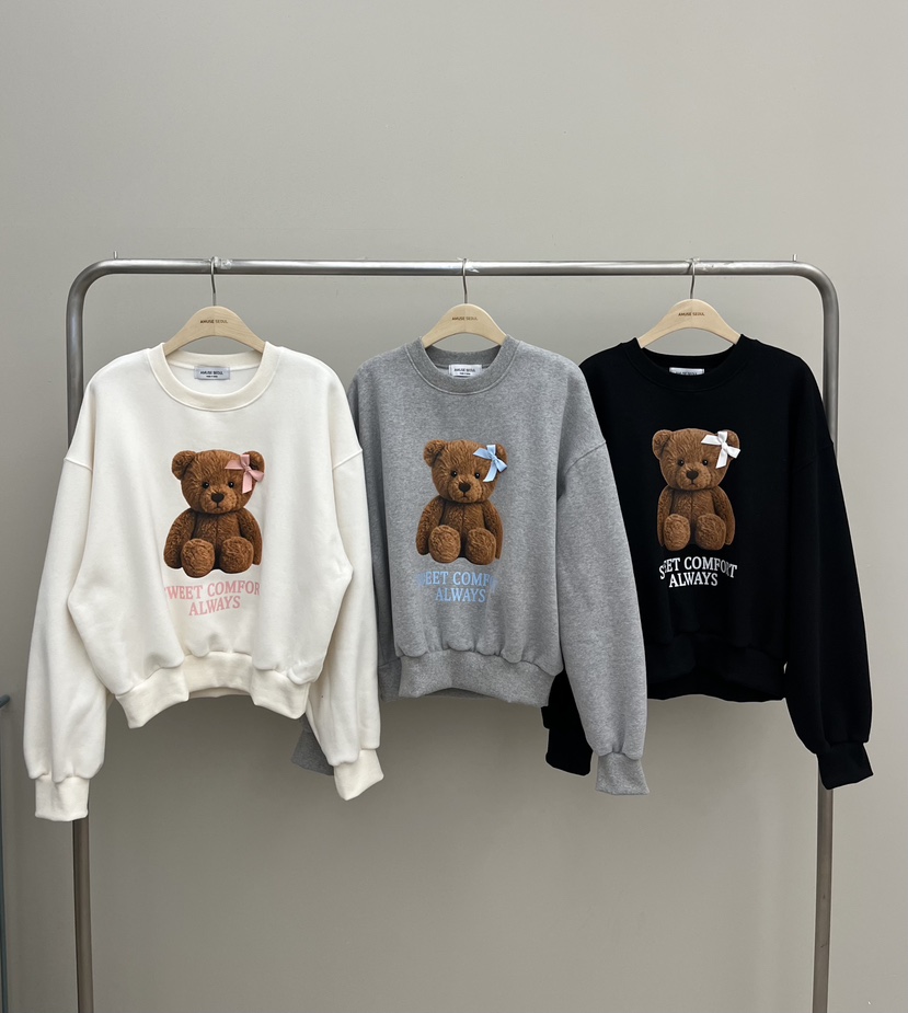 AMUSE SEOUL東大門實拍女裝新款休閑推薦真品熱賣衛衣加絨AMUSE SEOUL衛衣