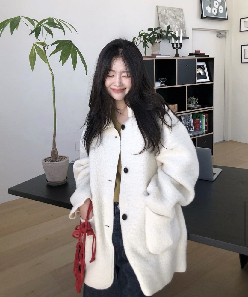 RUMIRU/AWEAR東大門直郵女裝新款休閑人氣真品推薦短款大衣awear/RUMIRU短款大衣圖色2