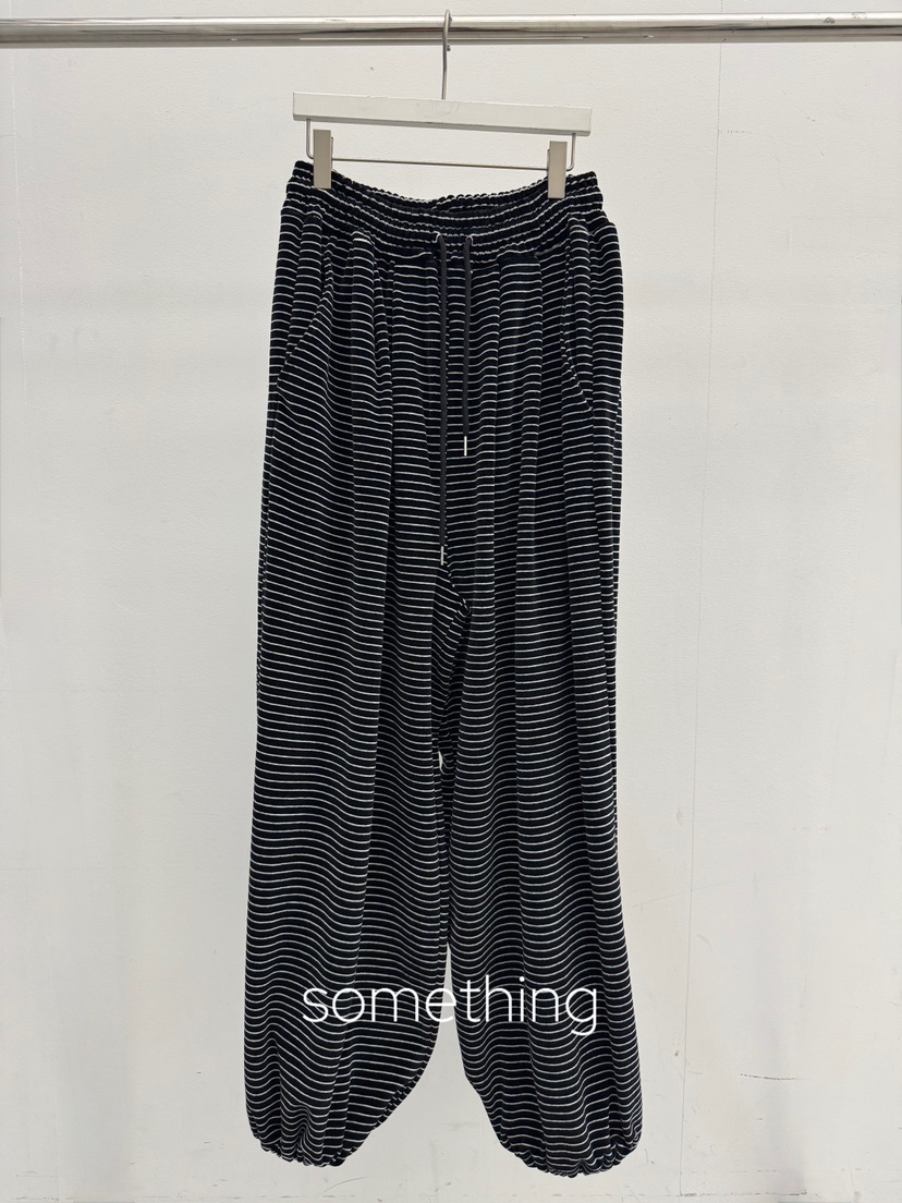 SOMETHING-L/FANCY東大門實拍女裝新品人氣真品休閑休閑褲SOMETHING-L/FANCY休閑褲圖色2黑色
