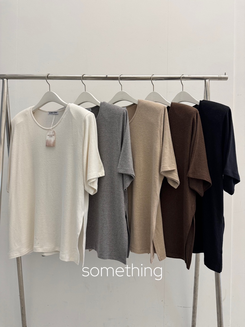 SOMETHING-L/FANCY東大門直郵女士新品人氣熱賣T恤安哥拉SOMETHING-L/FANCYT恤
