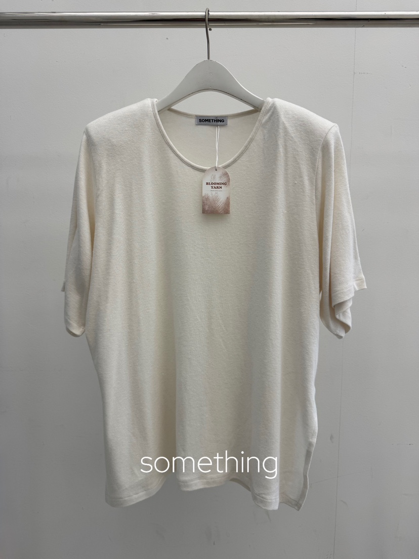 SOMETHING-L/FANCY東大門直郵女士新品人氣熱賣T恤安哥拉SOMETHING-L/FANCYT恤圖色1