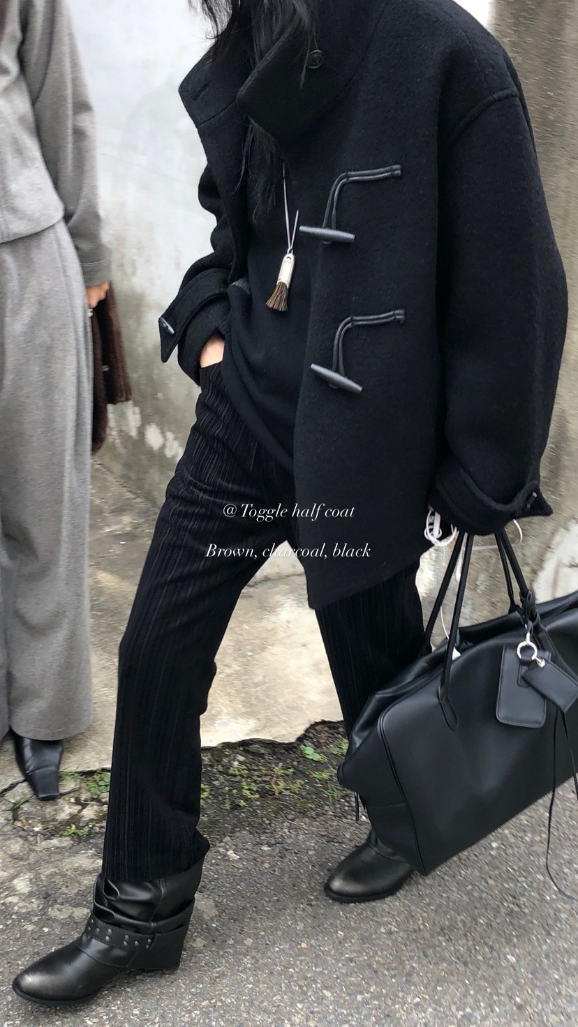 OVER RICH韓國直郵女裝新款真品推薦休閑時尚人氣短款大衣OVER RICH短款大衣